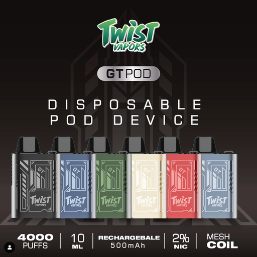 Twist GT Pod 4000 Puffs Device.