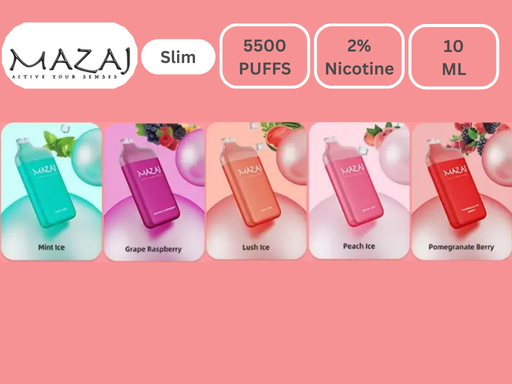 Mazaj Slim 5500 Puffs